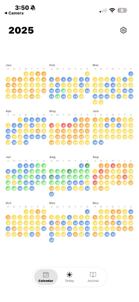 Calendar — Year Overview